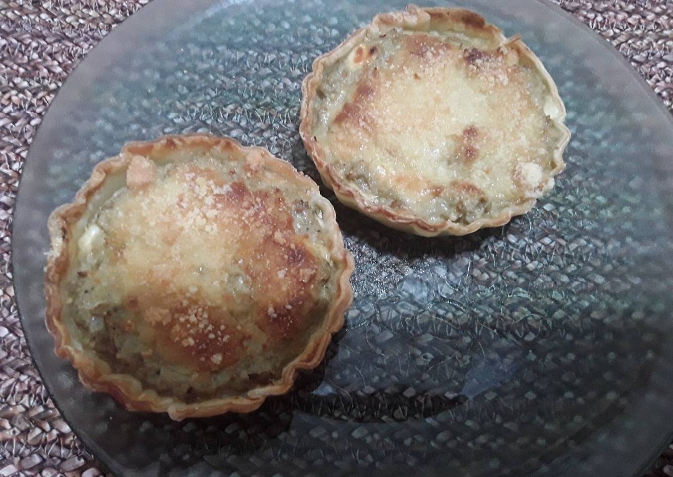 Tartitas de berenjenas