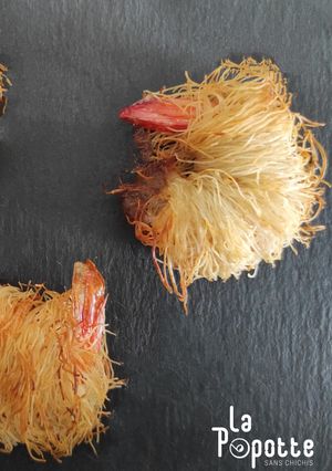 Une photo de Gambas en kadaïf