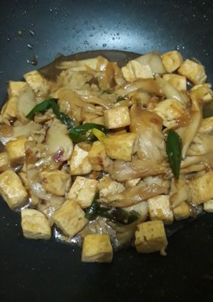 Foto resep Tumis Tahu Jamur