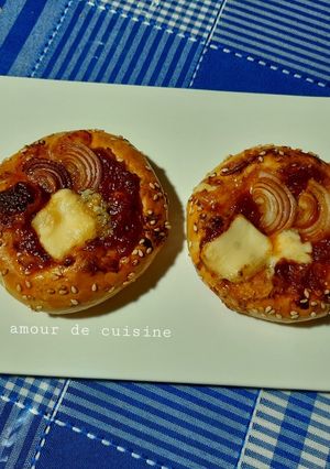 Une photo de Mini pizzas 🍕