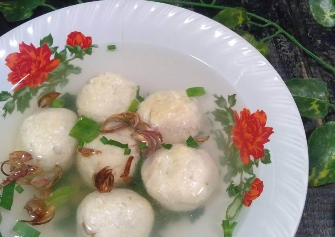 Baso tahu kuah bening
