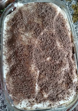 Una foto de Tiramisú fácil