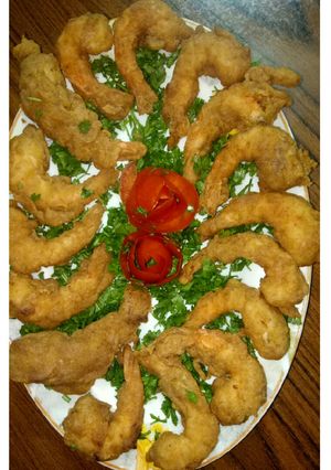صورة لوصفة جمبري كرسبي 🍤