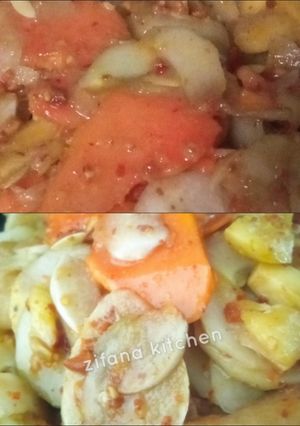 Foto resep Rujak buah campur