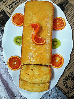 عکسی از دستور کیک پرتقالی