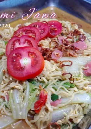 Foto resep Bakmi Jawa (Mie nyemek) rumahan