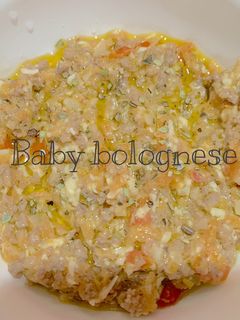 Foto resep Baby Bolognese (MPASI 7Mo+)