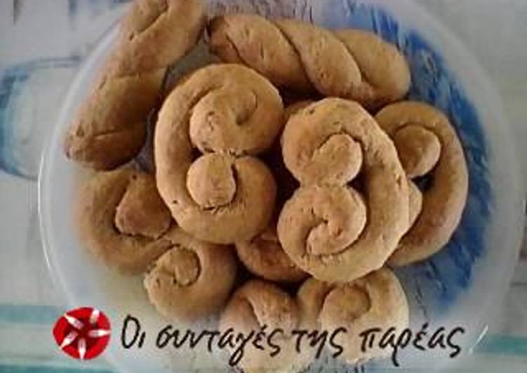 Recipe of Appetizing Vegan koulourakia with apple purée