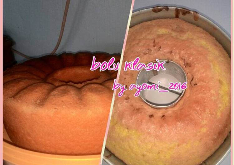 Bolu klasik super simpel