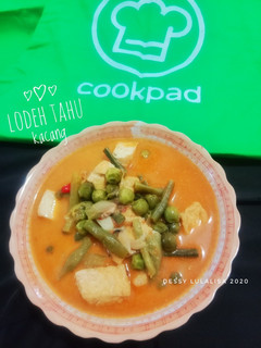 Foto resep Lodeh tahu kacang
