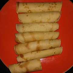 Una foto de Panqueques, simples panqueques