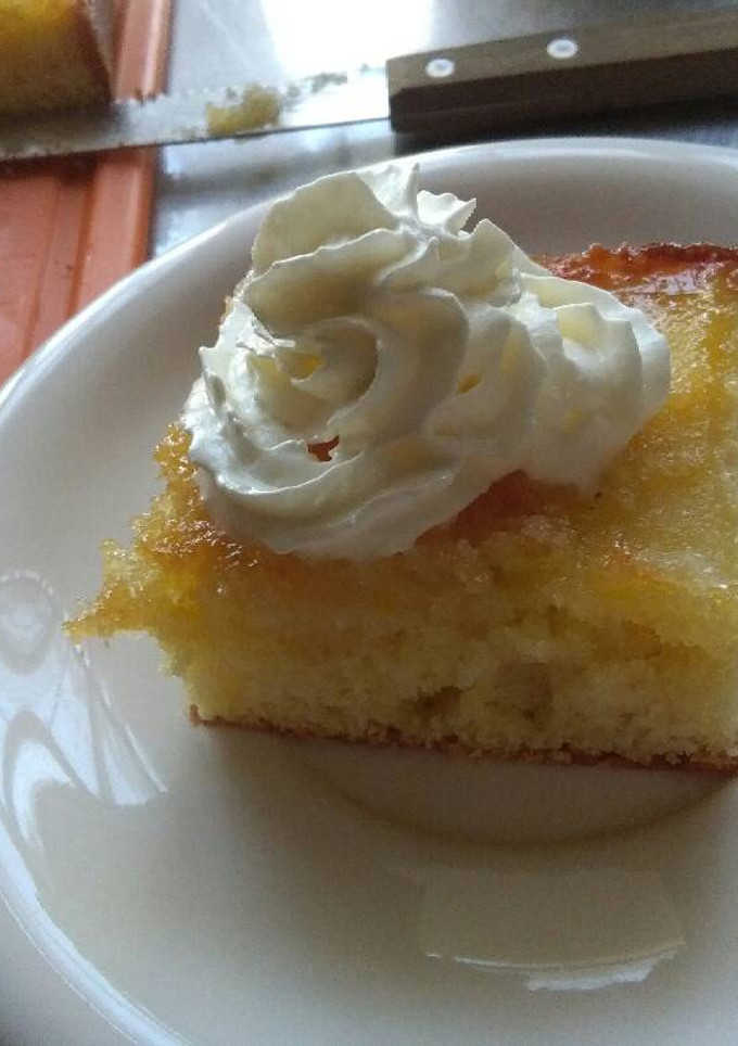 Una foto de Torta invertida de manzanas SIN TACC