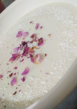 عکسی از دستور فرنی نارگیلی