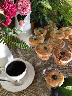 Φωτογραφία της συνταγής Blueberry muffins