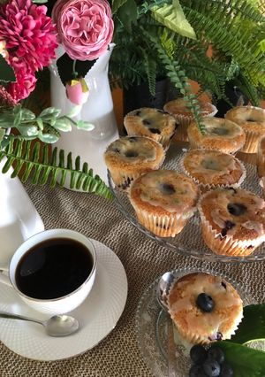 Φωτογραφία της συνταγής Blueberry muffins