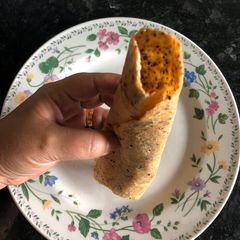 A picture of Split lentil bread keto.