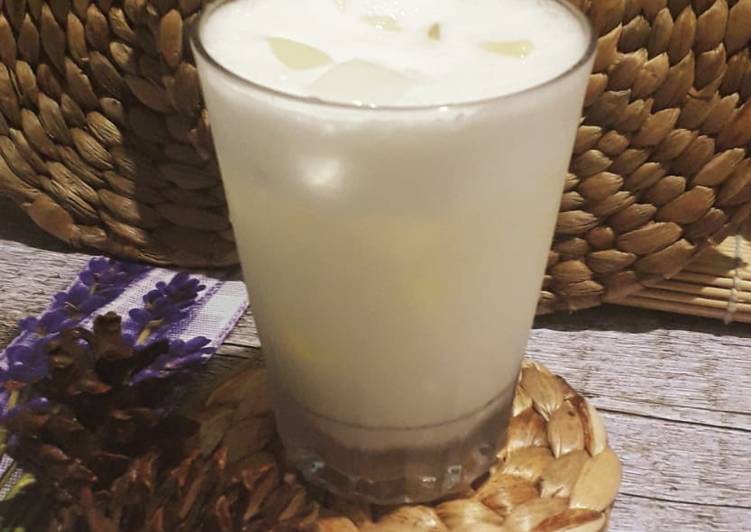 Resep Iced Lemon Milk Anti Gagal