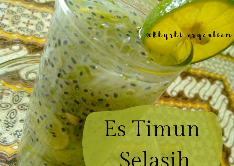 Resep Es Timun Selasih yang Enak