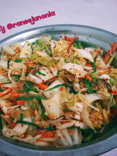 Foto resep Fresh Kimchi (kimchi geotjeori)
