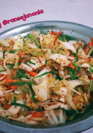 Foto resep Fresh Kimchi (kimchi geotjeori)