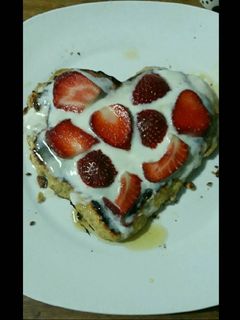 Una foto de Panqueques de avena