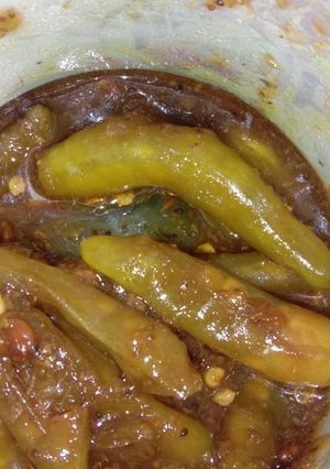 A picture of Chilli pickle.