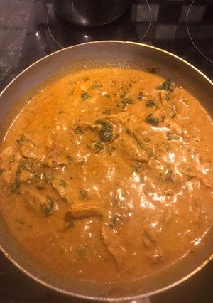 A picture of Chicken Rogan Josh.