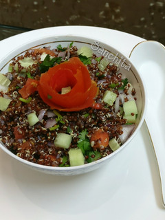 A picture of Quinoa Tabbouleh.
