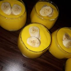 A picture of Mango custard.