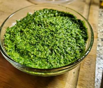 Easy Serving Recipe Carrot Greens Pesto Home Style