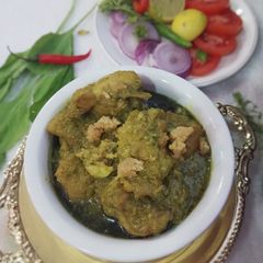 #chicken (Hariyali Khoya Chicken) A picture of #chicken (Hariyali Khoya Chicken).