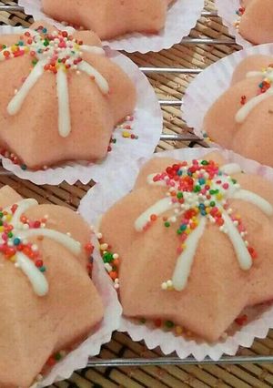 Foto resep Bolu kukus stroberi