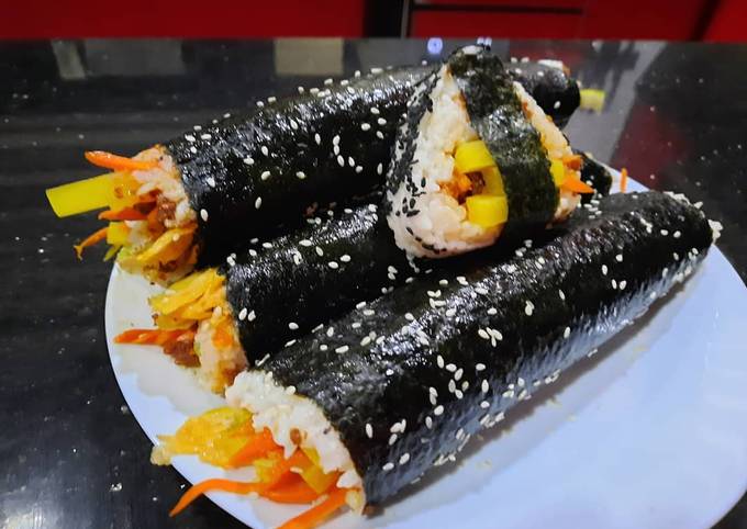 Resipi Kimbap Gimbap Oleh Ummieayu Cookpad