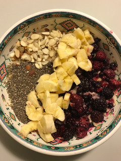 A picture of Oats for breakfast.
