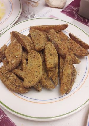 Una foto de Patatas deluxe al horno
