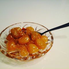 A picture of Grape Spoon Dessert.
