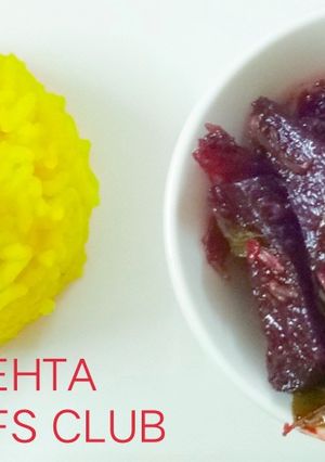 A picture of Beetroot pickle.