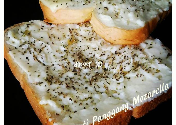 Resep Roti Panggang Mozarella Oleh Pawonsenggani Cookpad