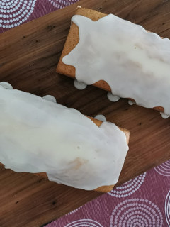 Una foto de Budín esponjoso de naranja
