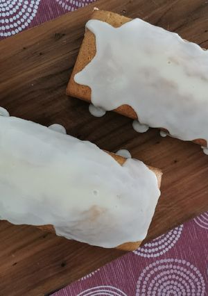 Una foto de Budín esponjoso de naranja