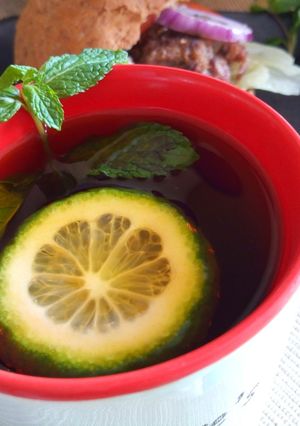 A picture of Mint Lemon Tea.