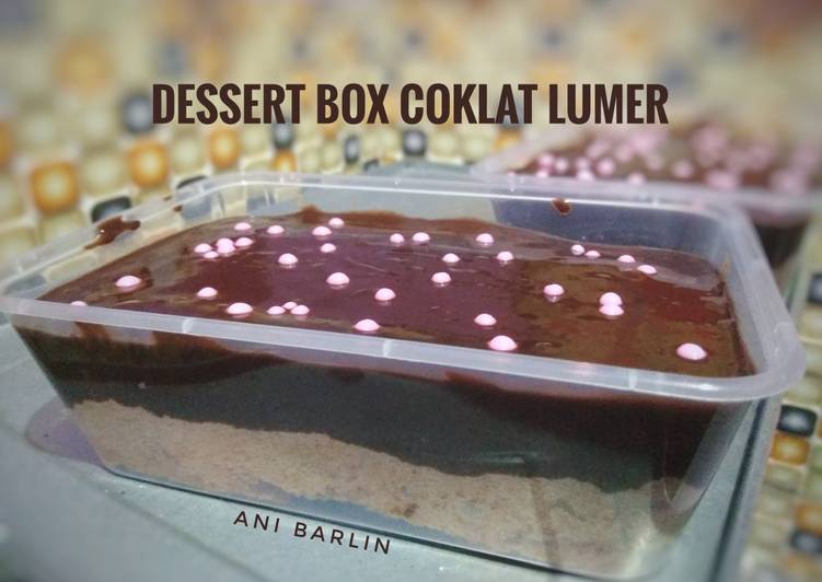 Cara Membuat Dessert Box Coklat Lumer Yang Renyah