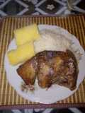 Pescado con arroz