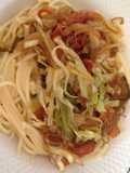 Espaguetis con verduras