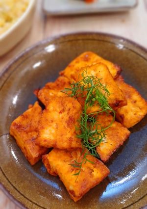 Hình của món Đậu nướng BBQ.