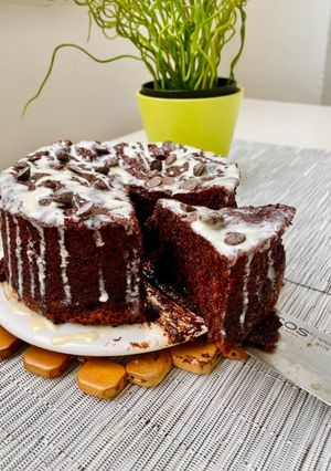Una foto de Bizcocho de chocolate al microondas 🍫