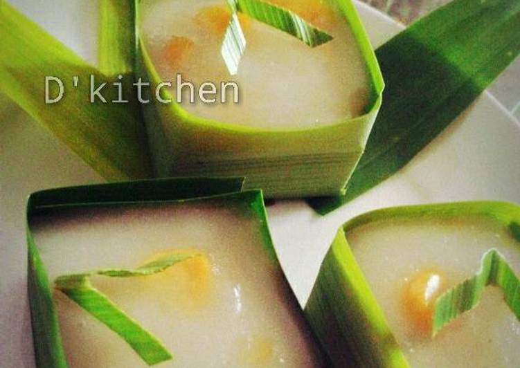 Resep Talam Jagung Pandan, Bikin Ngiler