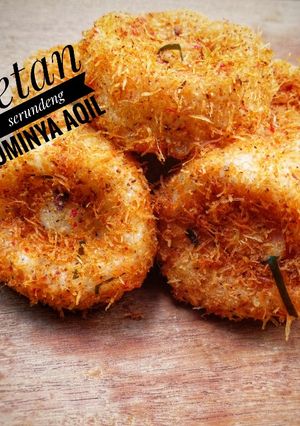 Foto resep 14. Ketan serundeng