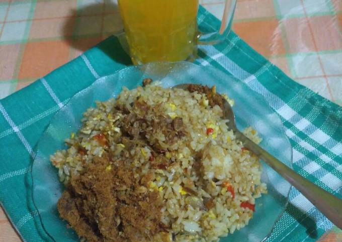 Nasi Goreng Abon Sapi