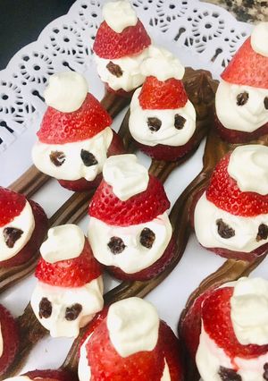 Una foto de 🍓🍓FRUTILLAS🍓🍓 🎅🏼🎄🥂🍾NAVIDEÑAS🎅🏼🎄🥂🍾🍓🍓